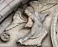Tympan : un ange.