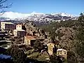 Le monolithe sur le mont Cima