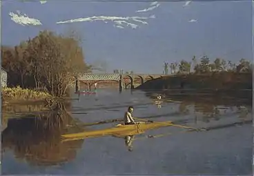 Le Vainqueur dans son skiff, 1871Metropolitan Museum of Art, New York