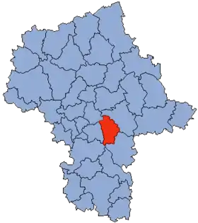 Localisation de Powiat d'Otwock