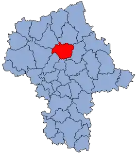 Localisation de Powiat de Pułtusk