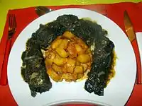 Bongo'o tjobi et plantain.