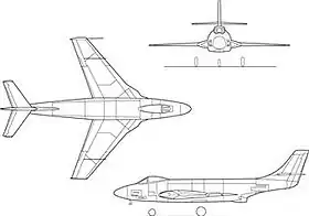 vue en plan de l’avion