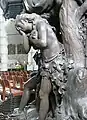Détail de la chaire (Ève)