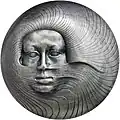 Kauko Räsänen, médaille à la conférence des Nations unies sur la protection de l'environnement à Stockholm, 1972, recto
