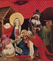Maître Francke, Adoration des mages (vers 1424)