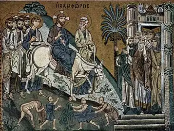 Mosaïque de la Chapelle palatine de Palerme, v. 1150