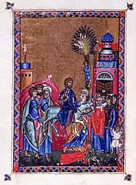 Psautier de la reine Mélisande, v. 1140