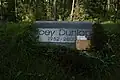 Mémorial à Joey Dunlop.