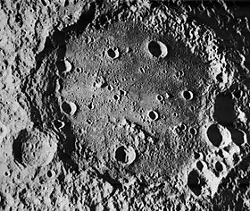 Image illustrative de l'article Mendeleïev (cratère)