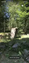 Menhir des Lèches, Raon-l'Étape