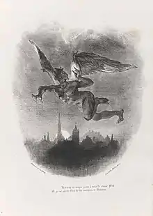 Méphistophélès par Eugène Delacroix.