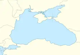 Localisation de la&nbsp;Turquie sur la&nbsp;Mer Noire