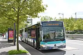 Mercedes-Benz G C2 no 961 à Villejean - Université.