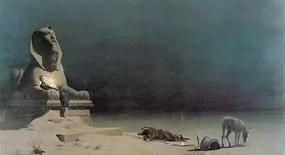 Le Repos pendant la Fuite en Égypte (1880), musée des Beaux-Arts de Boston.