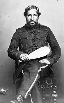Mete Kingi Te Rangi Paetahi, vers 1869, National Library of New Zealand