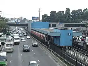 Accès à la station.