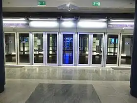 Intérieur de la station.