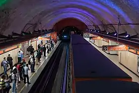 Image illustrative de l’article Ligne 7 du métro de Mexico