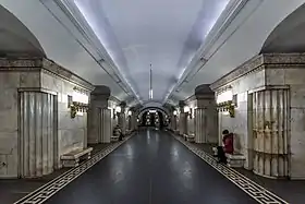 Image illustrative de l’article Smolenskaïa (métro de Moscou, ligne Arbatsko-Pokrovskaïa)
