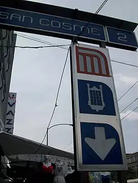 Accès à la station.