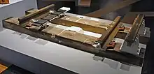 Situation sur la voie du tapis de pilotage automatique.