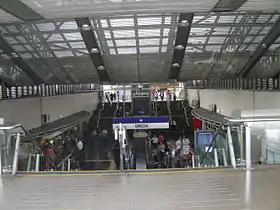 Accès à la station