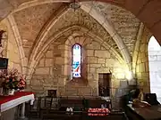 La chapelle sud.