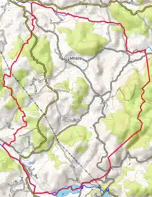 Carte topographique