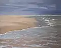 La mer en Uruguay, 81&nbsp;×&nbsp;100&nbsp;cm, localisation inconnue.
