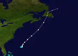 Image illustrative de l’article Ouragan Michael (2000)