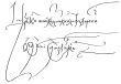 Signature de Michel&nbsp;Ier
