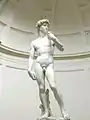 Le David de Michel-Ange.