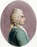 Michele Mascitti, aquarelle de Marie Anne Doublet (d'après E. Fiorentino&nbsp;?).