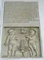 Épitaphe de Paul et Wolfgang von Freyberg (vers 1520); putti de Hans Daucher (de)