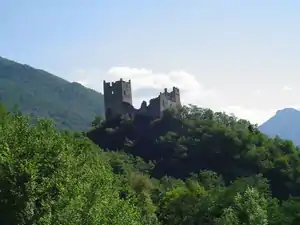 Château de Miglos.