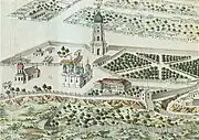 Monastère Saint-Nicolas, fin du XVIIIe&nbsp;siècle
