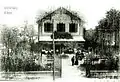 La villa Vergani à Affori au début du xxe&nbsp;siècle, quand elle était un restaurant.