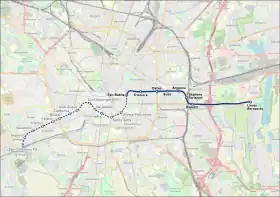 Carte de la ligne à terme