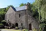 La façade du moulin de Chef-du-Bois.