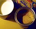 Pinol avec du lait Machica.