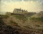 Le Prieuré de Vauville par Jean-François Millet.