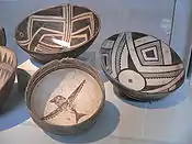 Céramiques mimbres.