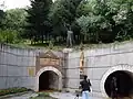 L'entrée du musée de la mine