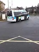 Le Sprinter City no 831 du réseau Citébus d'Herblay-sur-Seine, à la gare routière d'Herblay.