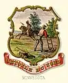 Armoiries illustrées de 1876.