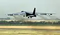 Un B-52 décollant de Minot AFB en 2007.