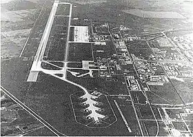 Minot AFB, en 1973 avec son "Christmas Tree"