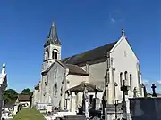 L'église Saint-Hilaire.