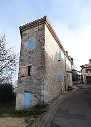 Maison étroite.